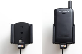 Active holder with USB-cable and cig-plug adapter for Motorola ST7000