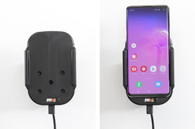 Qi Wireless Charging Phone Holder with car charger for Samsung Galaxy S10