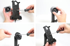 Active holder for fixed installation for Kyocera Duraforce Pro