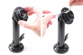 Passive holder with tilt swivel for Pokini K6