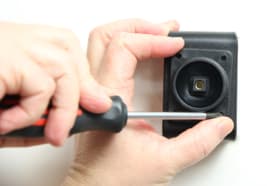 Passive holder with tilt swivel for Motorola ST7000