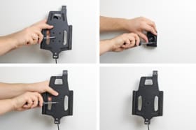 Holder with key-lock for LG G Pad F 8.0