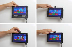 Holder with key-lock for Dell Venue 8 Pro