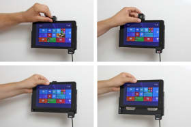 Holder with key-lock for Dell Venue 8 Pro