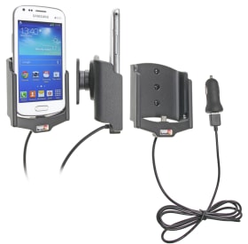  Active holder with USB-cable and cig-plug adapter for Samsung Galaxy S Duos 2 S7582