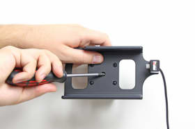 Active holder for fixed installation for Coyote Nav