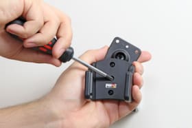 Passive holder with tilt swivel for Airbus TH1n