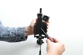 Holder with key-lock for Panasonic FZ-T1