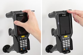 Passive holder for Zebra MC3330R