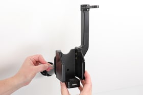 Active holder for fixed installation for Zebra MC3330R