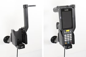 Active holder for fixed installation for Zebra MC3330R