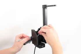 Active holder for fixed installation for Zebra MC3330R