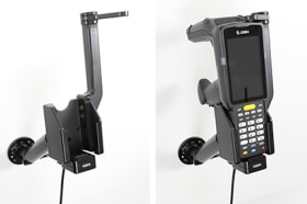 Active holder for fixed installation for Zebra MC3330R