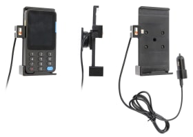  Active holder with USB-cable and cig-plug adapter for Zettle PayPal Reader