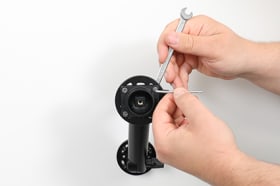 Active holder with USB-cable and cig-plug adapter for myPOS Pro