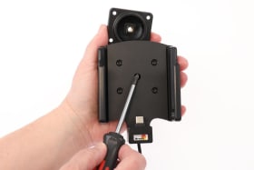 Active holder with USB-cable and cig-plug adapter for Datalogic Memor 30
