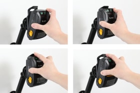 Passive holder with tilt swivel for Zebra ZQ310 Plus