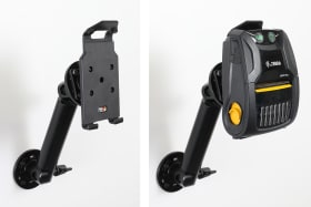 Passive holder with tilt swivel for Zebra ZQ310 Plus