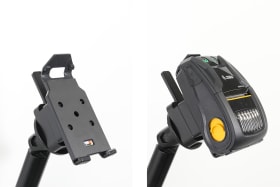 Passive holder with tilt swivel for Zebra ZQ310 Plus