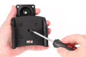 Passive holder with tilt swivel for Zebra EM45