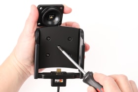 Active holder with USB-cable and cig-plug adapter for Zebra EM45