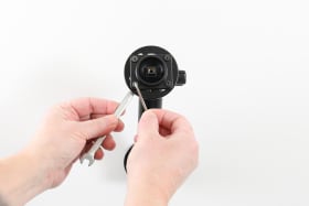 Active holder for fixed installation for Zebra EM45
