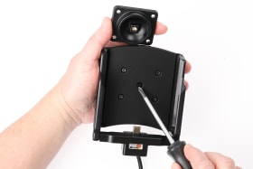 Active holder for fixed installation for Zebra EM45