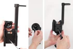Passive holder with tilt swivel for Zebra MC3450
