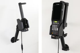 Active holder with cig-plug for Zebra MC3450