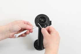 Active holder for fixed installation for Point Mobile PM95