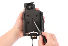 Active holder with USB-cable and cig-plug adapter for Point Mobile PM84