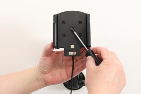 Active holder with USB-cable and cig-plug adapter for Point Mobile PM84