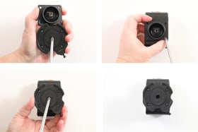 Mount with tilt swivel for Apple iPhone 14 Pro