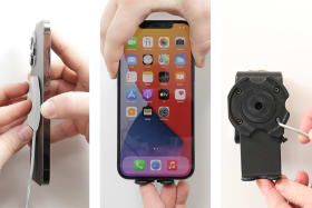 Mount with tilt swivel for Apple iPhone 12 Pro