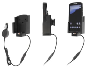 Active holder with cig-plug for Point Mobile PM84