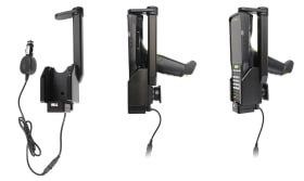 Active holder with cig-plug for Zebra MC3450