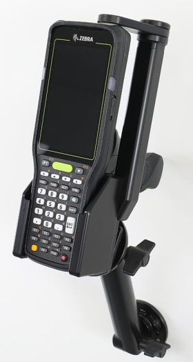 Passive holder with tilt swivel for Zebra MC3450