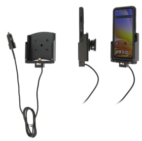 Active holder with USB-cable and cig-plug adapter for Zebra EM45