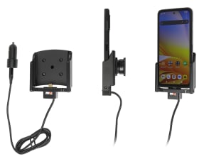 Active holder with USB-cable and cig-plug adapter for Zebra EM45