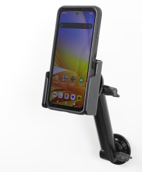 Passive holder with tilt swivel for Zebra EM45