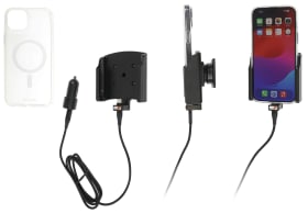 Phone Case and Charging holder with car charger for Apple iPhone 15 Plus