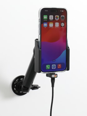 Phone Case and Charging holder with car charger for Apple iPhone 15 Plus