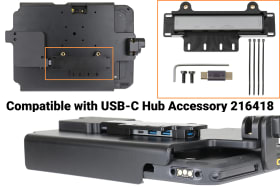 Holder with key-lock for Zebra ET60 Android