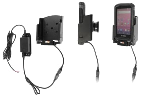 Active holder for fixed installation for Zebra TC20