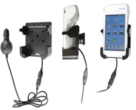 Active holder with cig-plug for myPOS a920 3G