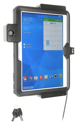 Holder with key-lock for Samsung Galaxy Tab 4 10.1 SM-T531