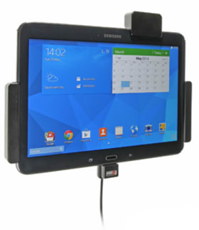 Holder with spring-lock for Samsung Galaxy Tab 4 10.1 SM-T531