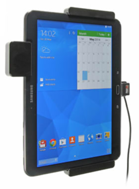 Holder with spring-lock for Samsung Galaxy Tab 4 10.1 SM-T531