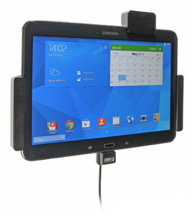 Holder with spring-lock for Samsung Galaxy Tab 4 10.1 SM-T531
