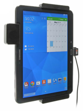 Holder with spring-lock for Samsung Galaxy Tab 4 10.1 SM-T531